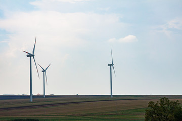 wind turbine in agriculture on Italian territory