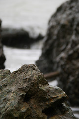 rocky Baltic sea coastline
