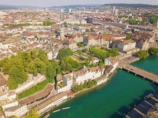 Zurich in summer