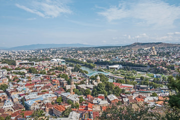 Naklejka premium Georgien- Hauptstadt Tiflis