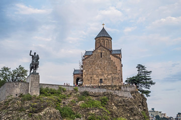 Fototapeta premium Georgien- Hauptstadt Tiflis