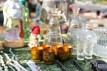 Various items for sale at the fair