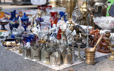 Various items for sale at the fair