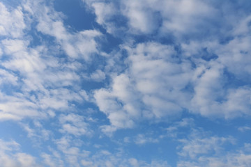 clouds sky, blue background. cloud blue sky and sun.