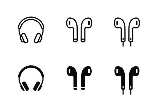 Headphone airpod icon