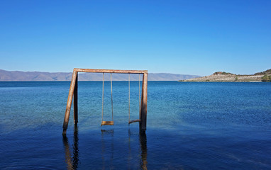 Lake Sevan, the largest lake in Armenia and the Caucasus region