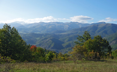 Panorama of Dilijan National Park, Armenia