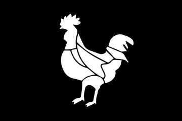  Neon in the butcher shop.   meat diagram butchering chicken.