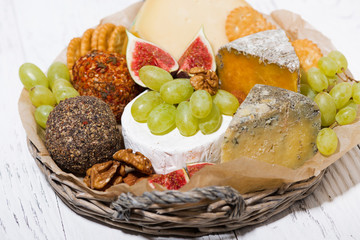 fruit and cheese basket