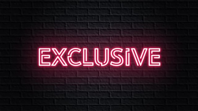 red neon video animation exclusive