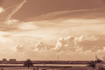 Stuttgarter Fernsehturm mit Wolken © Martin Schlecht