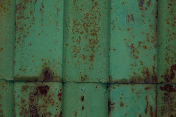 Colorful rusty metal background