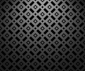 Abstract geometric pattern. A seamless vector background. Black ornament. Graphic modern pattern. Simple lattice graphic design