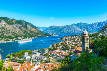 Kotor bay in Montenegro - obrazy, fototapety, plakaty