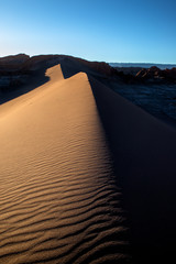 Fototapeta na wymiar Valle de La Luna, Atacama Desert, Antofagasta Regione, Chile