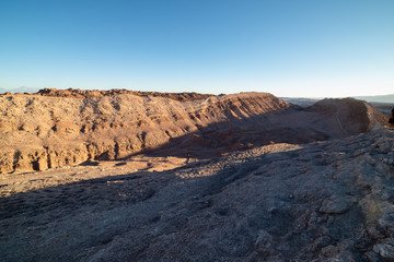 Fototapeta na wymiar Valle de La Luna, Atacama Desert, Antofagasta Regione, Chile