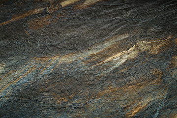 An abstract golden gray ore mineral Texture background