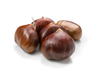 Edible Sweet Chestnuts, Healthy Autumn and Christmas Food