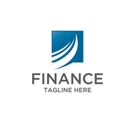 Fototapeta na wymiar accounting financial logo design concept