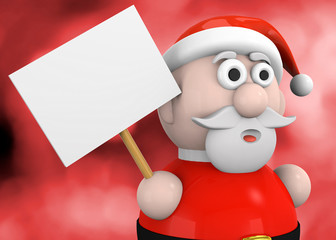 Santa Claus Character - 3D