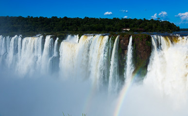 Garganta del Diablo waterfall on Iguazu River