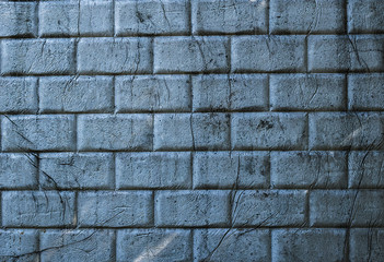 Stone wall just like tiles