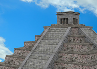 Maya Pyramid - 3D