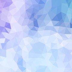 Obraz premium Blue polygonal illustration, which consist of triangles. Geometric background in Origami style with gradient. Triangular design for your business. eps 10