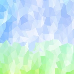 Light Green, blue vector pattern. Brand-new rectangular template. Shining geometric sample. Repeating theme with rectangular shapes. Texture for your design. eps 10