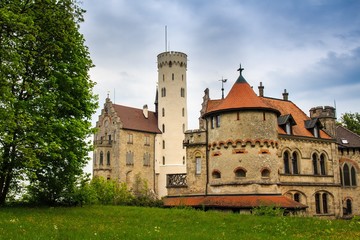 Fototapeta na wymiar Burg Lichtenstein 