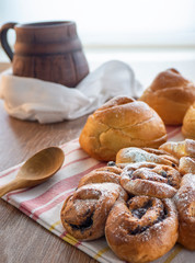 Fototapeta premium Rustic breakfast