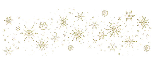 Zimowa girlanda z płatków śniegu dekoracja na Boże Narodzenie
