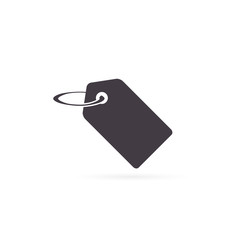 Price tag icon, price label symbol, Vector isolated flat illustration