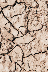 cracked earth. drought