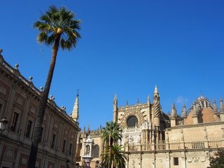 Fototapeta na wymiar Sevilla, Spanien: Kathedrale