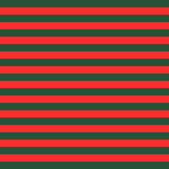 Pattern red and green horizontal strips