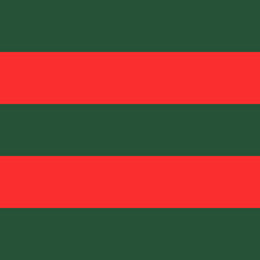 Pattern red and green horizontal strips