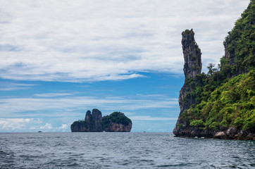 Islands in Andaman sea
