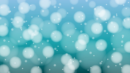 Abstract blue background with blur bokeh light effect. Glitter vintage lights background