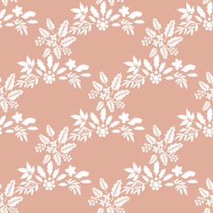 Christmas flower pattern45