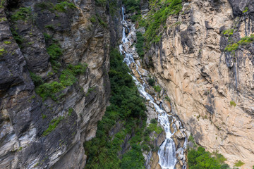 Tiger Leaping Gorge Aerial view 