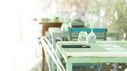 Old style traditional Italian restaurant