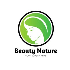 beauty leaf nature logo designs
