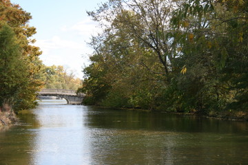 Waterway to Grand Basin in Forest Park (Probstein Golf Course) 2019