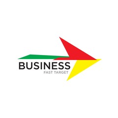 arrow up business logo designs