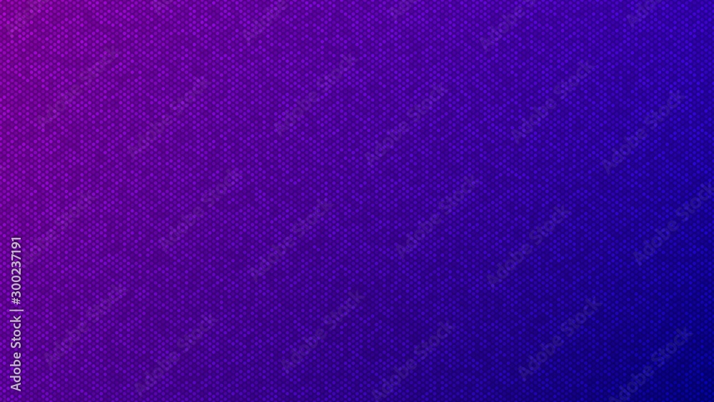 Wall mural blurred background. circle dots pattern. abstract purple gradient design. round spot texture backgro