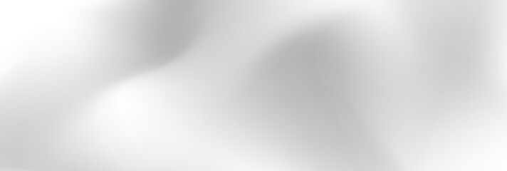 Abstract smooth blurred grey flowing gradient background. Vector graphic art wavy banner design