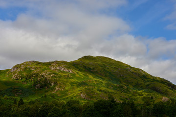Fototapeta premium Highland landscape, in Scotland, United Kingdom