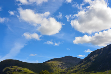 Highland landscape, in Scotland, United Kingdom