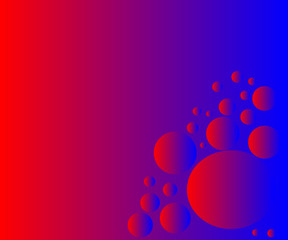 many dark blue red gradient circle on gradient background vector eps 10